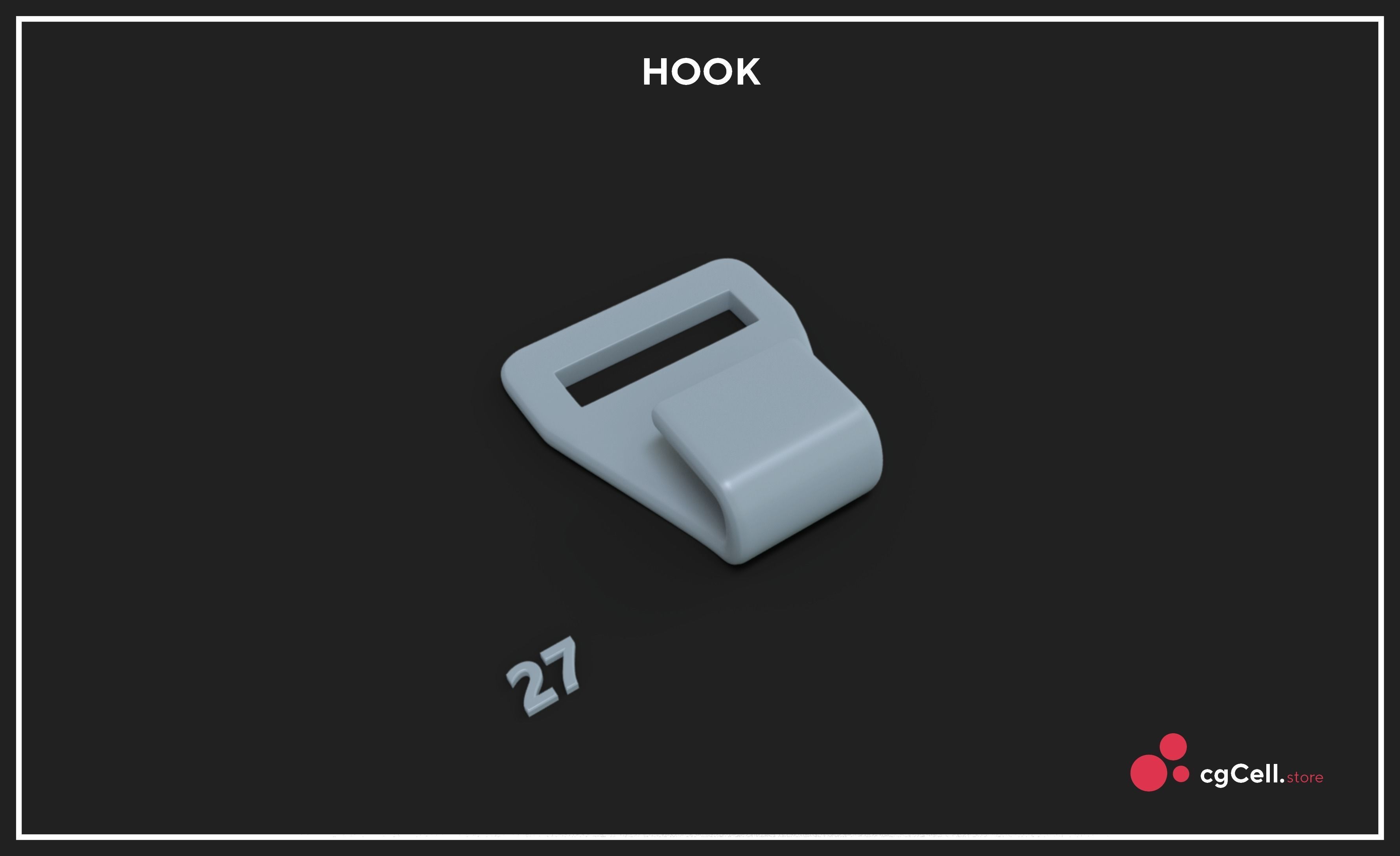 Sewing accessories Vol 01 Low-poly 3D model_14