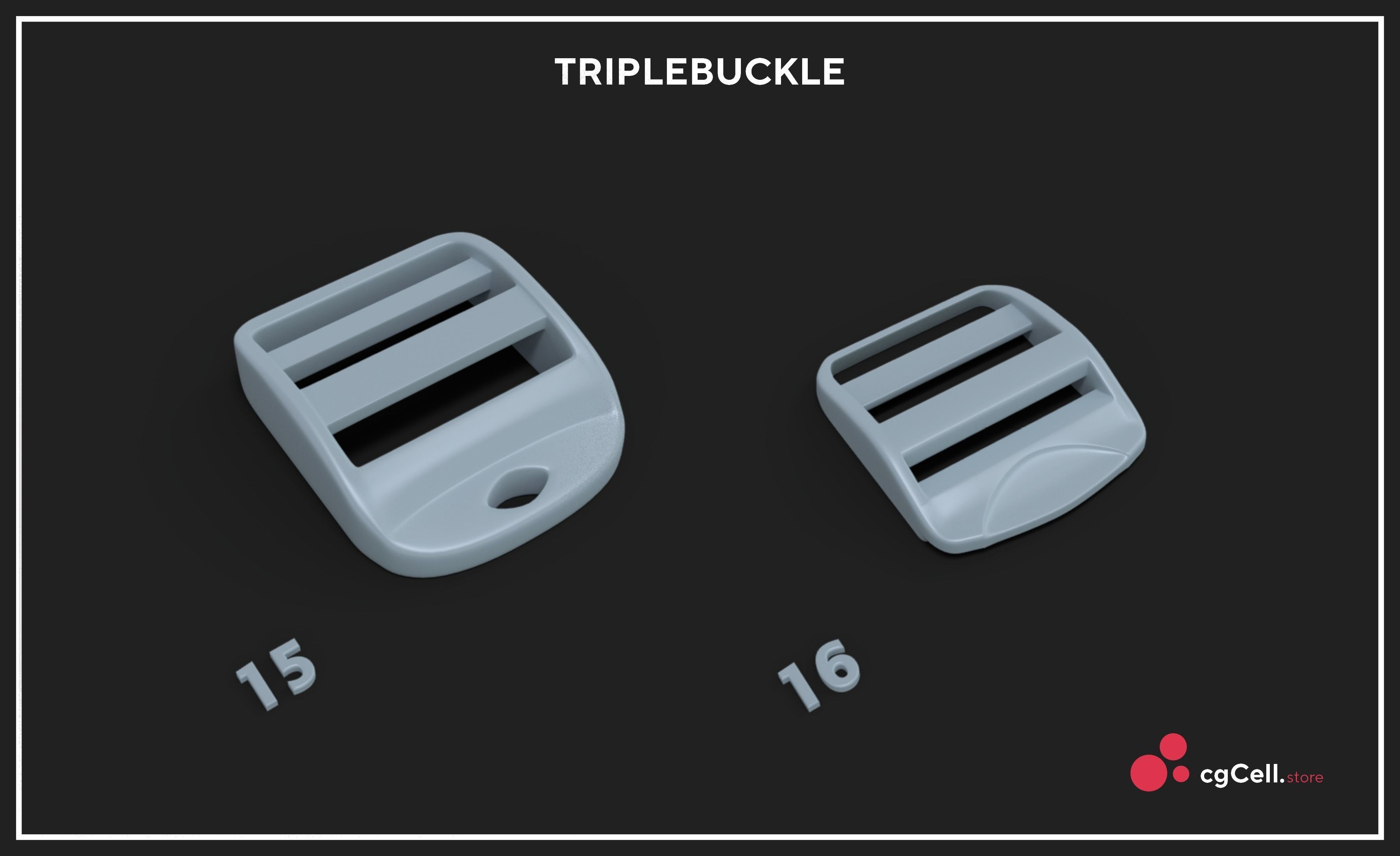 Sewing accessories Vol 01 Low-poly 3D model_8