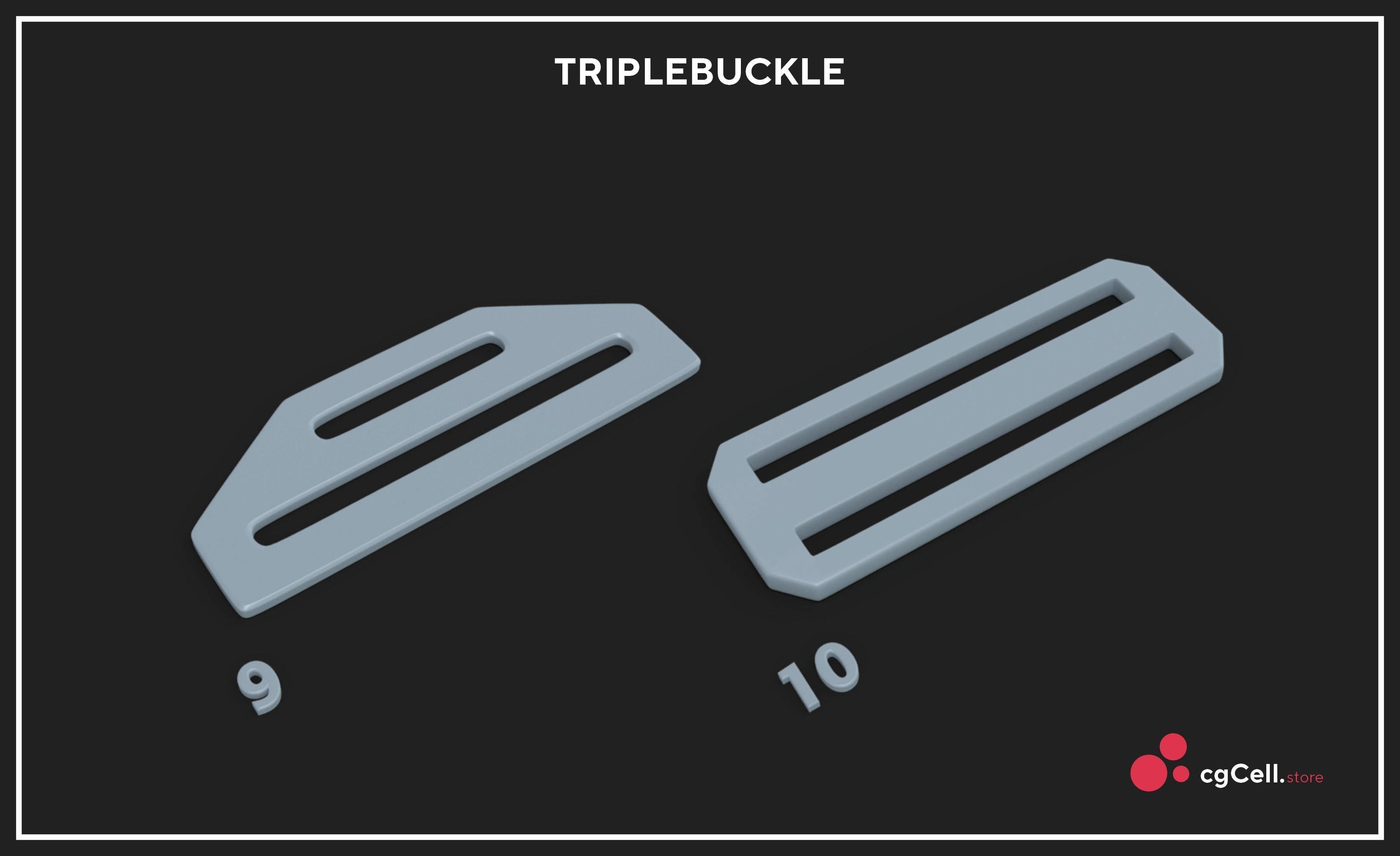 Sewing accessories Vol 01 Low-poly 3D model_5