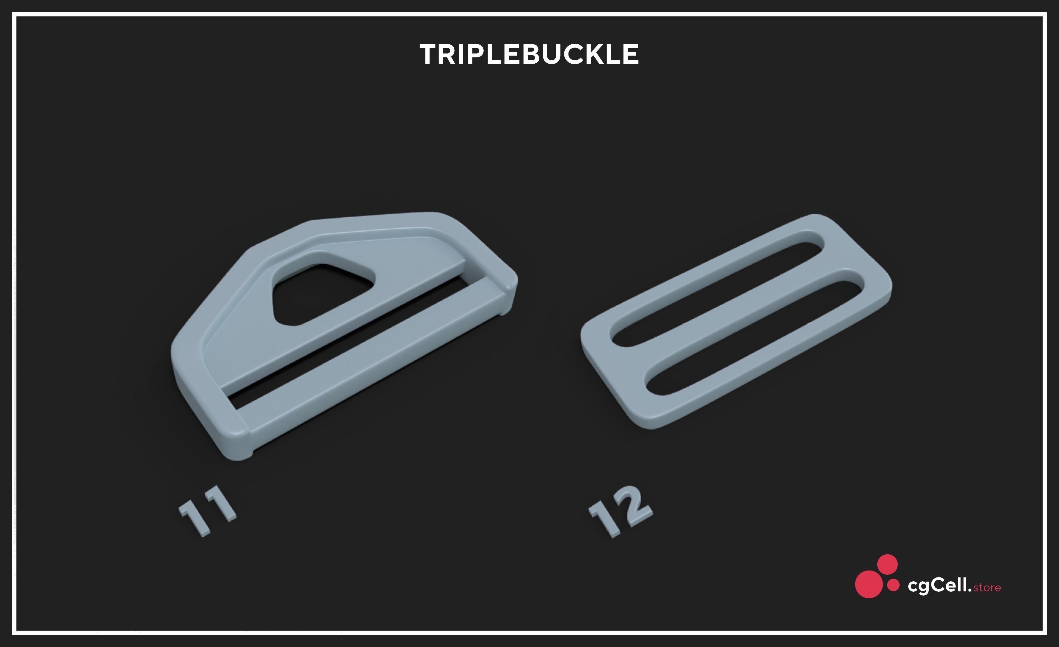 Sewing accessories Vol 01 Low-poly 3D model_6
