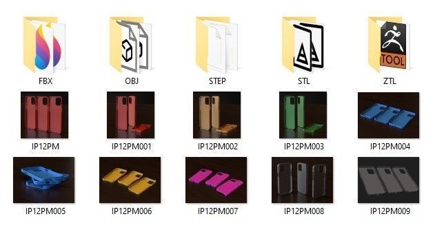 IPhone 12 Pro Max Case 3D print model_10