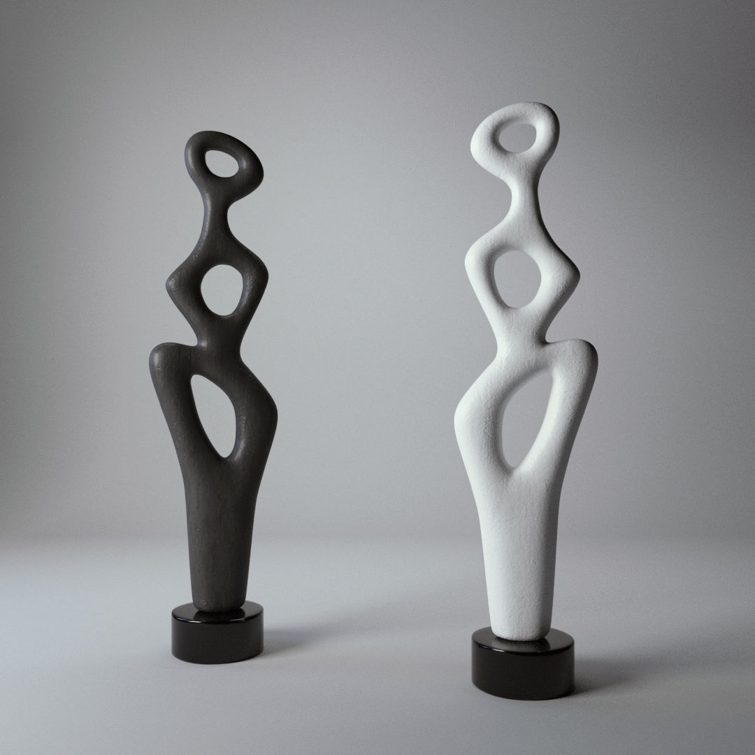 Decorative Sculpture Free 3D model_2