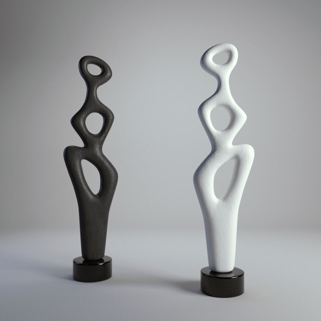 Decorative Sculpture Free 3D model_1