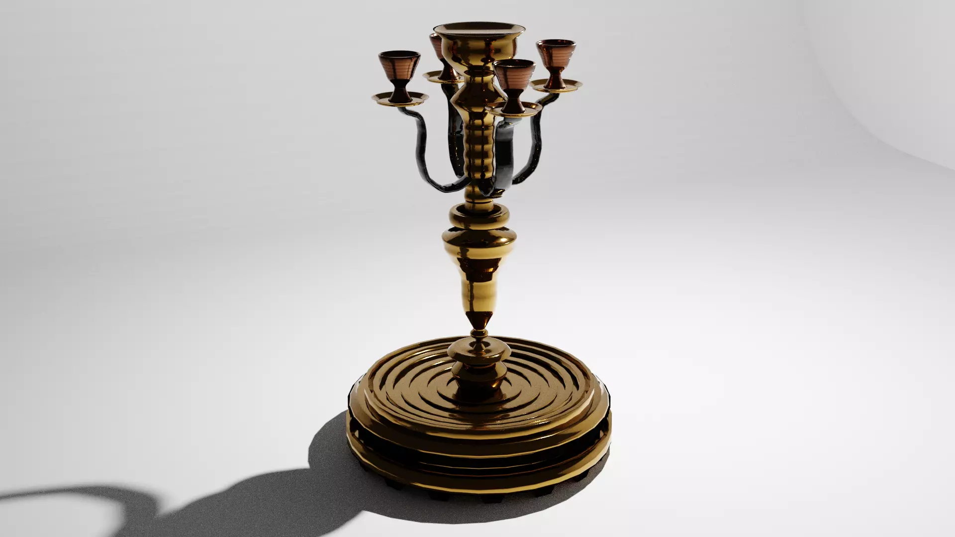 Ornamental CandleStick 3D model