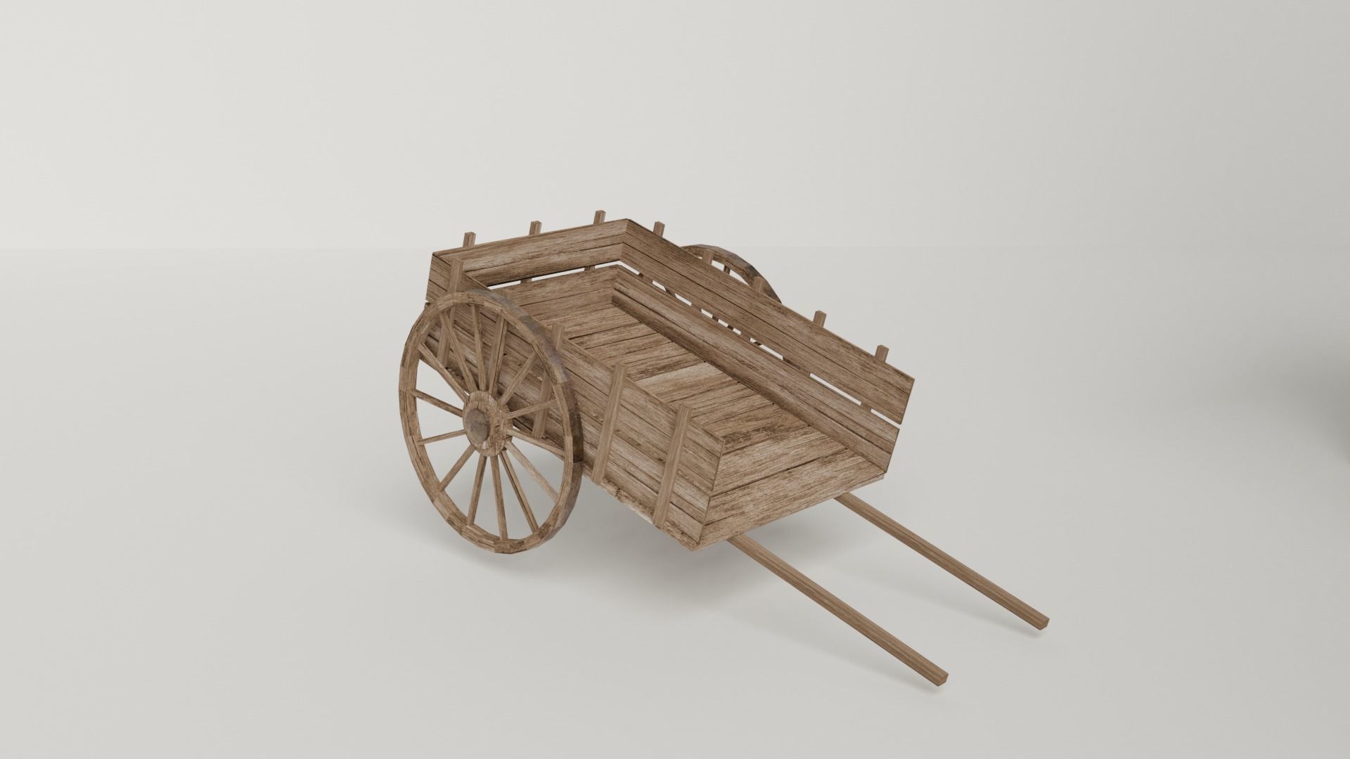 Medieval Marketplace 3D model_6