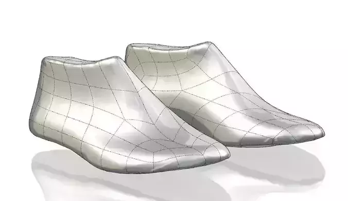 Shoe FEMALE size 3D print model