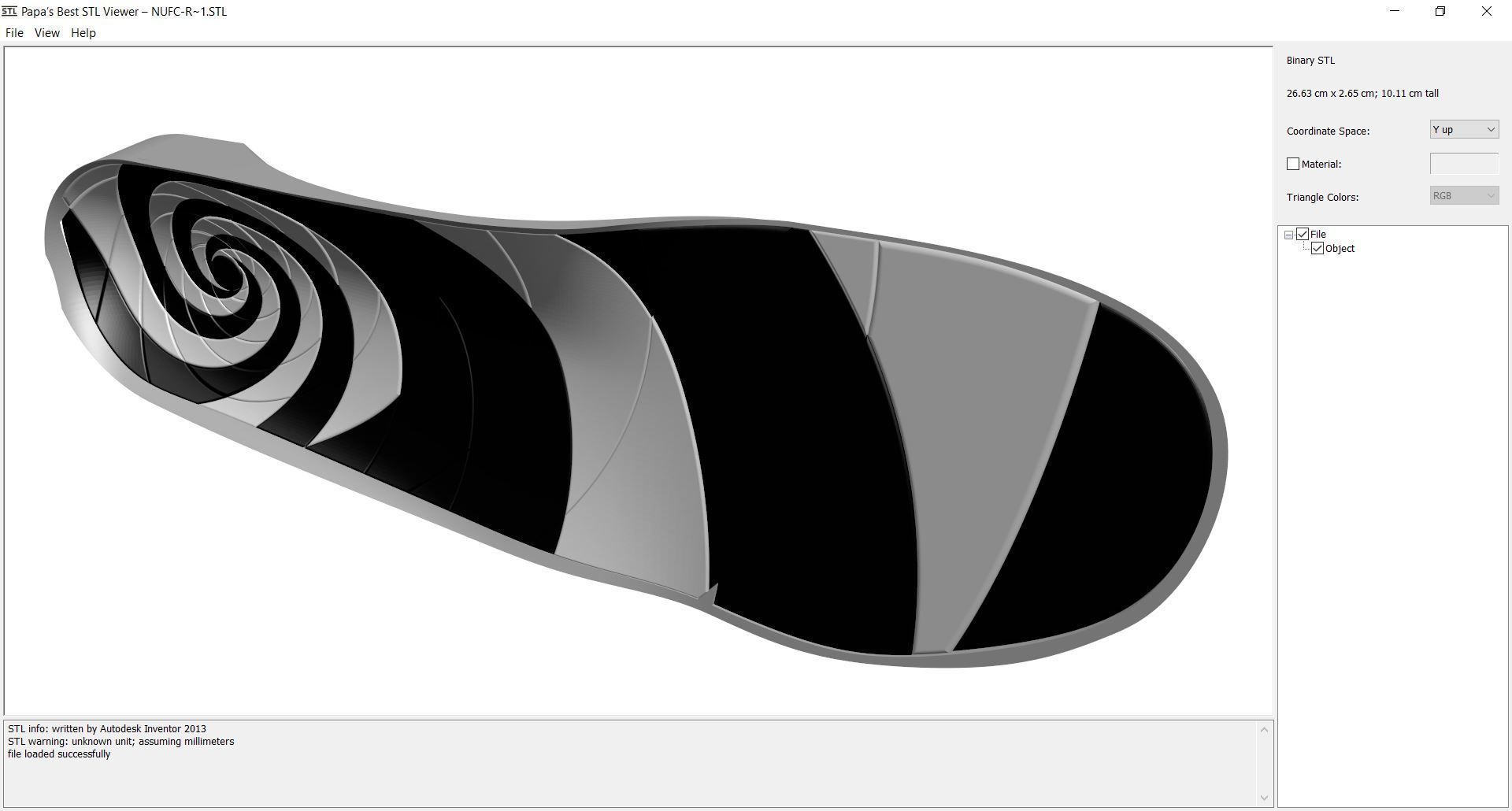 Insole - NUFC 3D print model_5