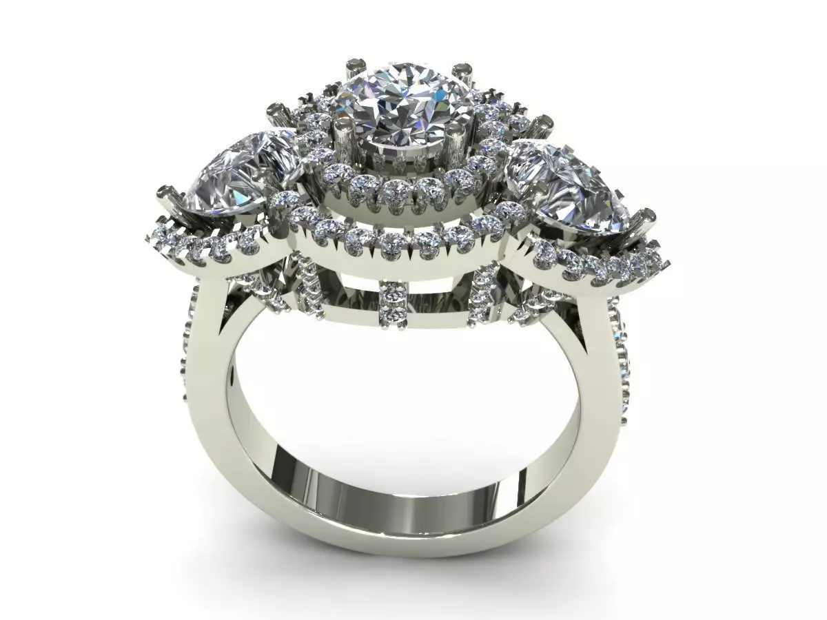 3DM Diamond Ring 003 3D print model
