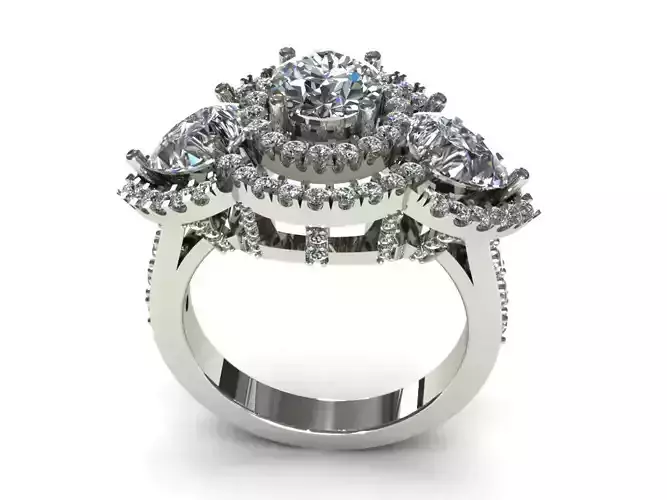 3DM Diamond Ring 003