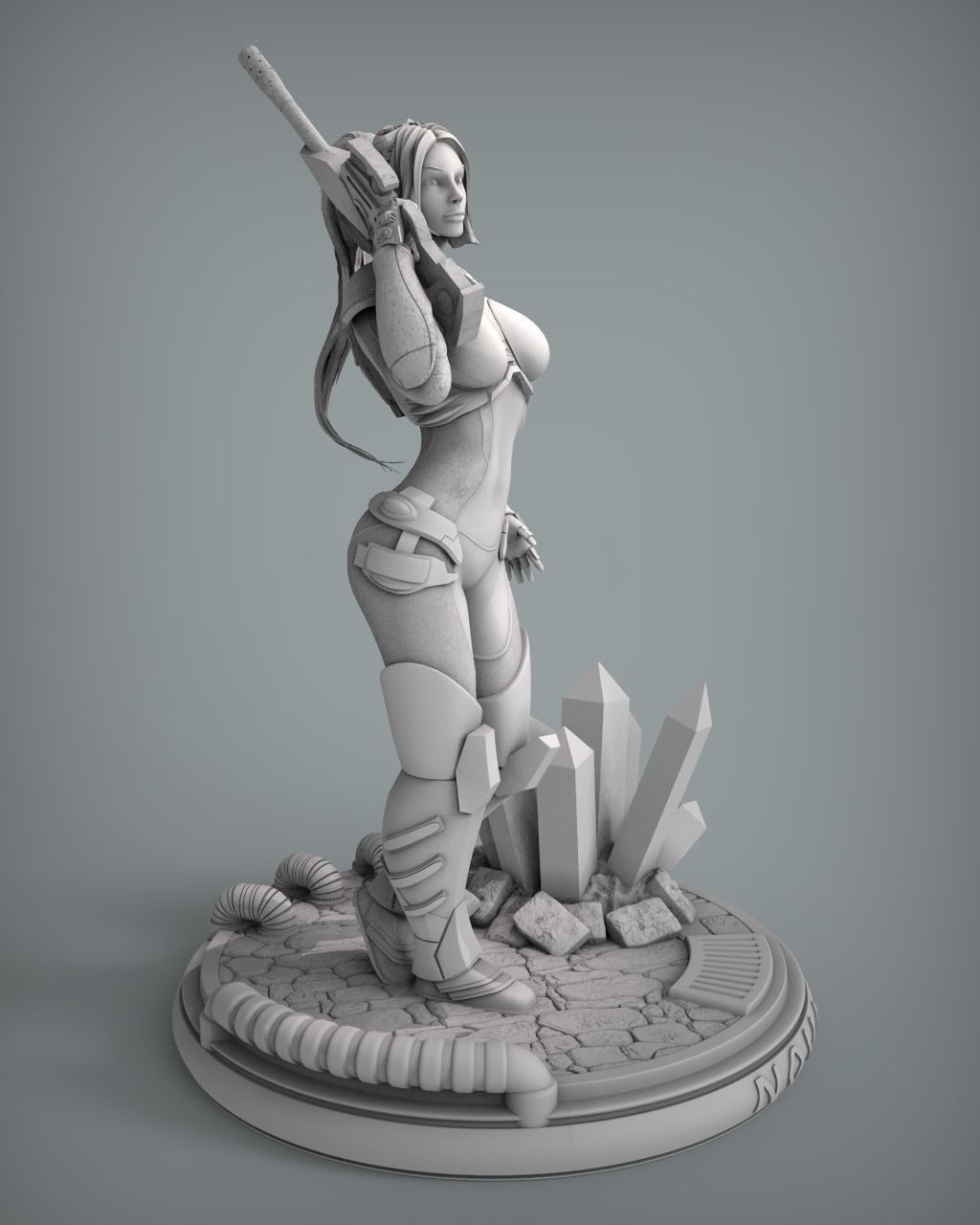 NOVA for 3D Printing fanart Cutted Keyed and Tested 3D print model_5