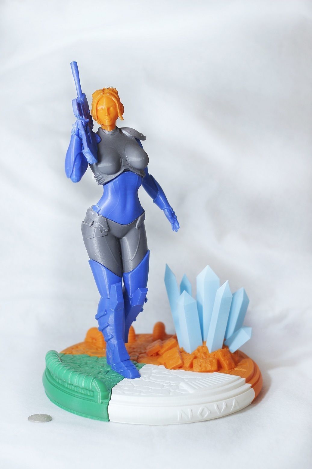 NOVA for 3D Printing fanart Cutted Keyed and Tested 3D print model_6