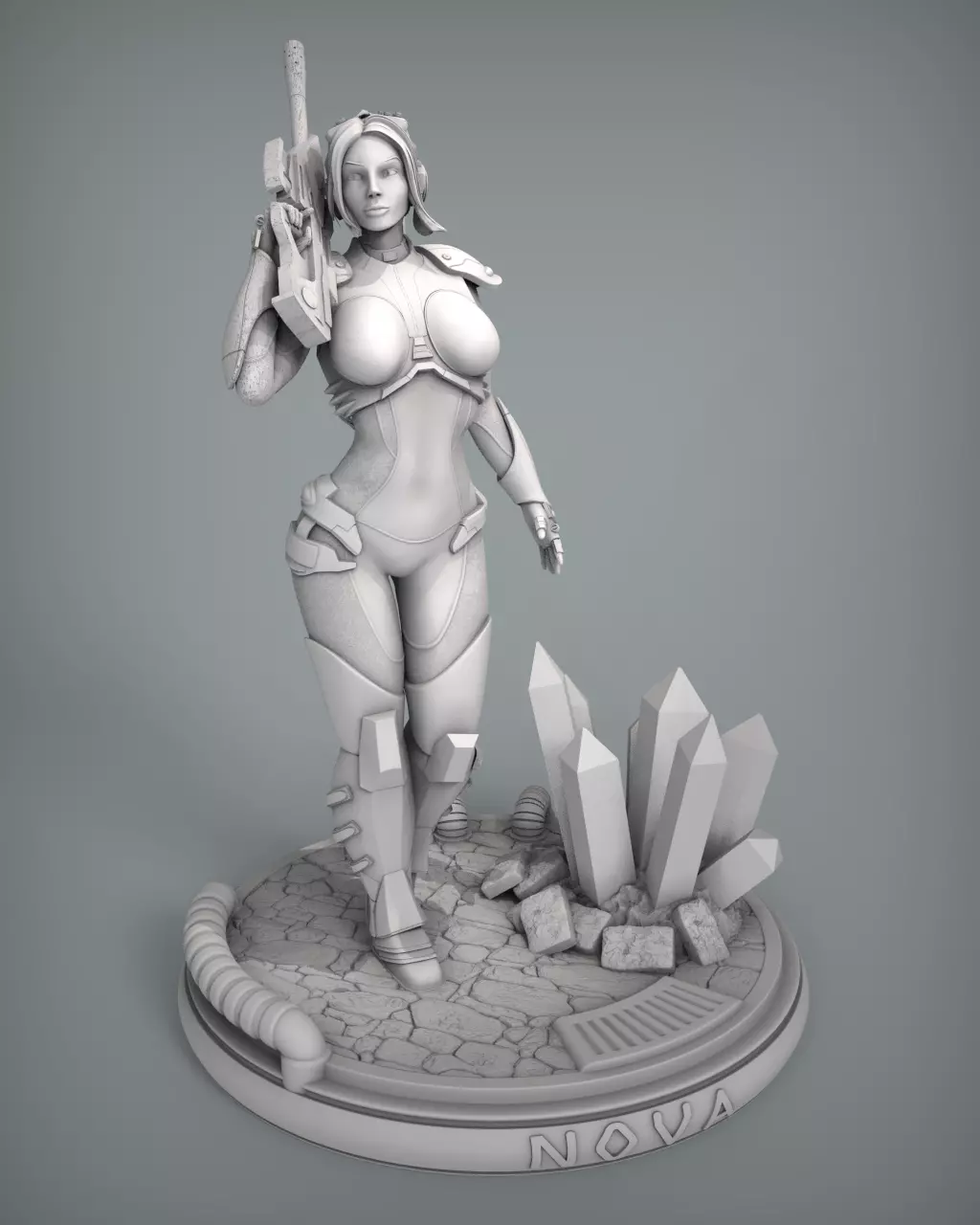 NOVA for 3D Printing fanart Cutted Keyed and Tested 3D print model_0