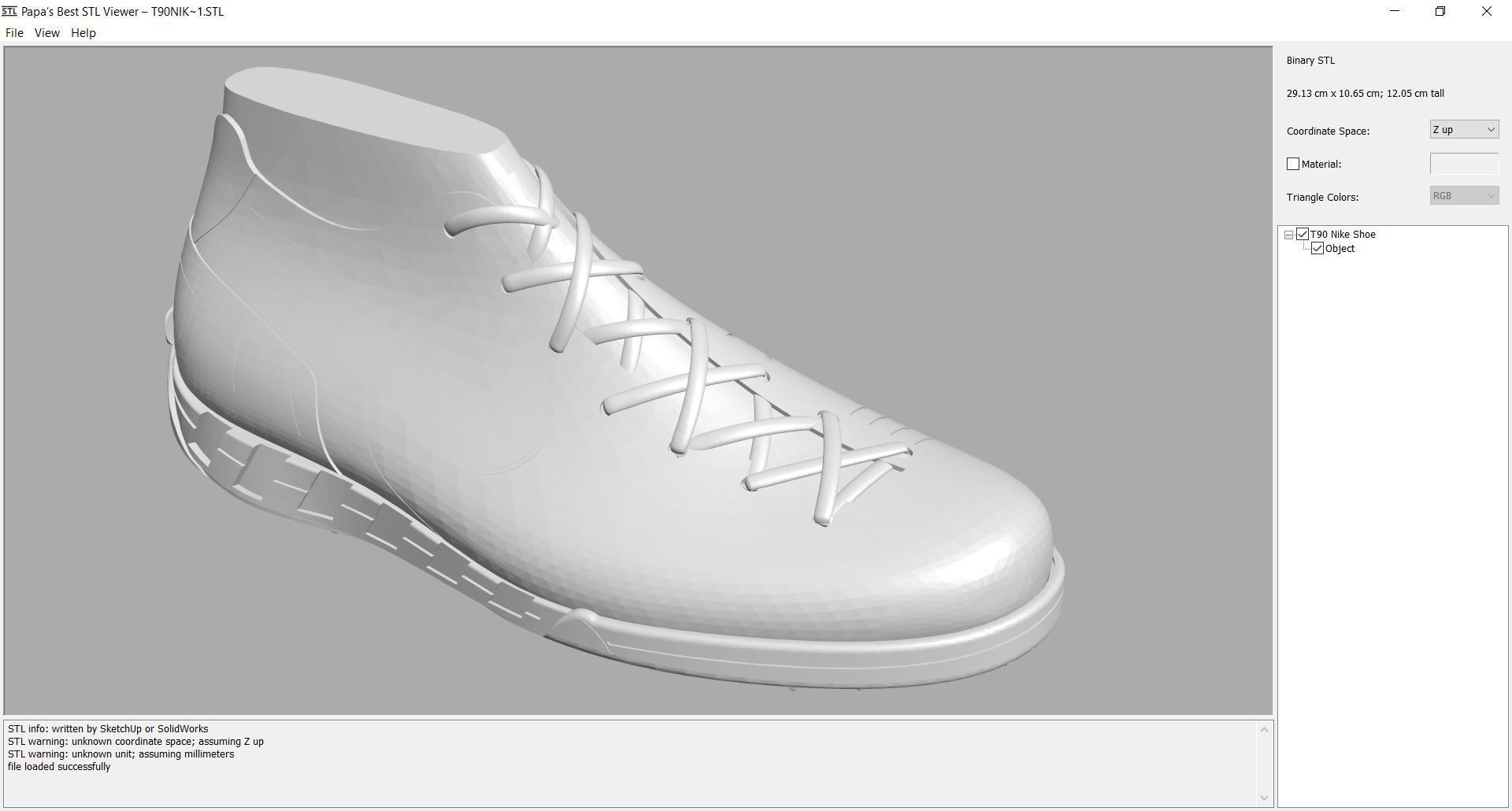 Shoe - Nike 3D print model_6