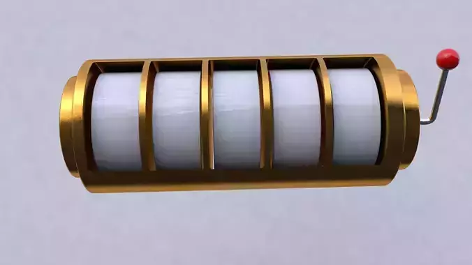 Slot Machine Free 3D model