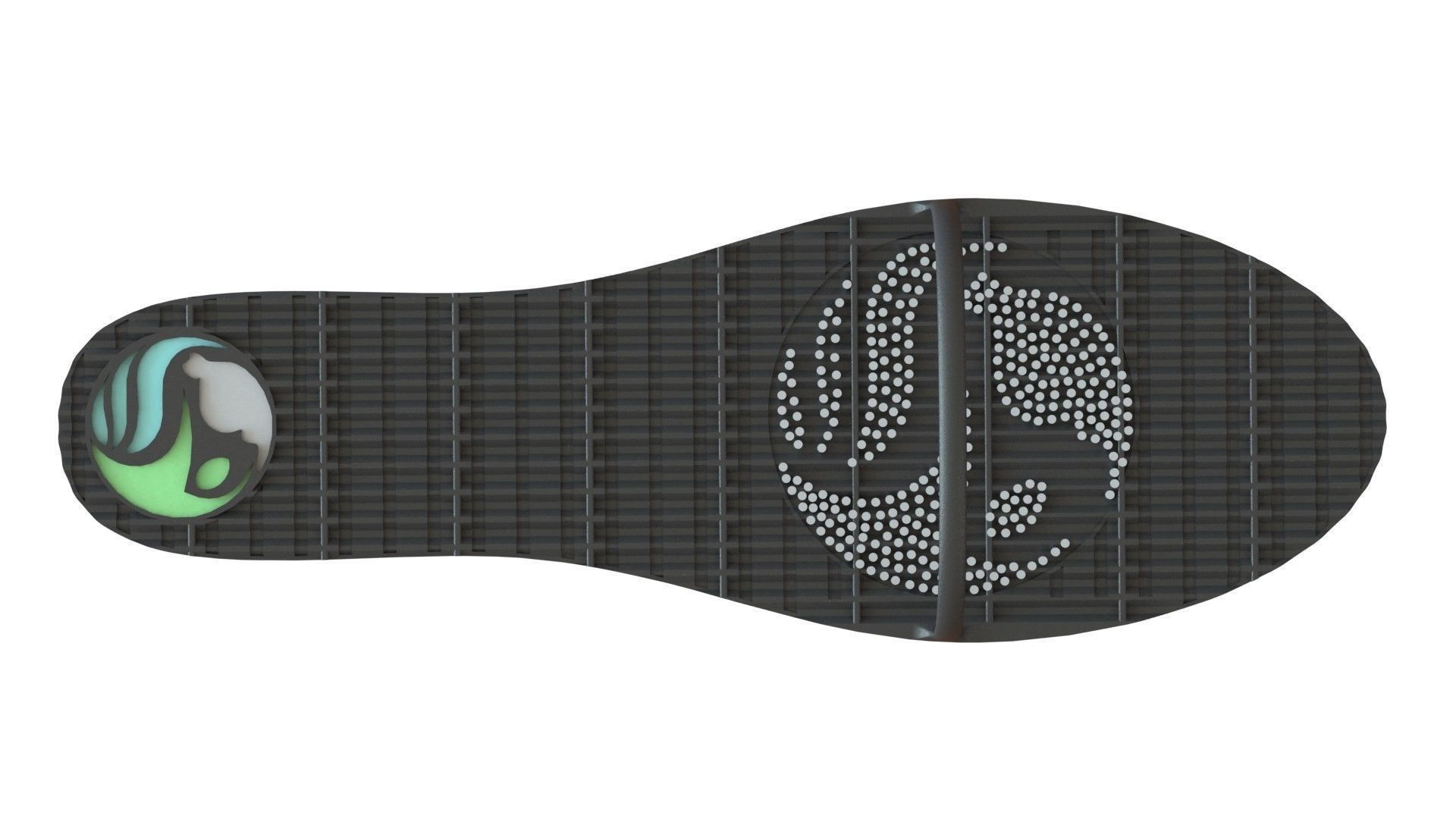 Shoe - slipper 3D print model_3