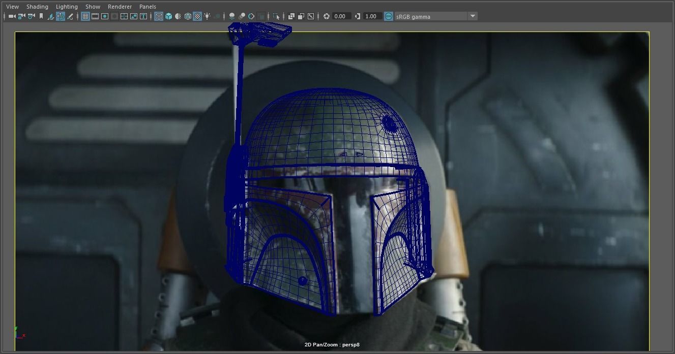 Boba Fett The Mandalorian Series Accurate Helmet STL 3D model_9