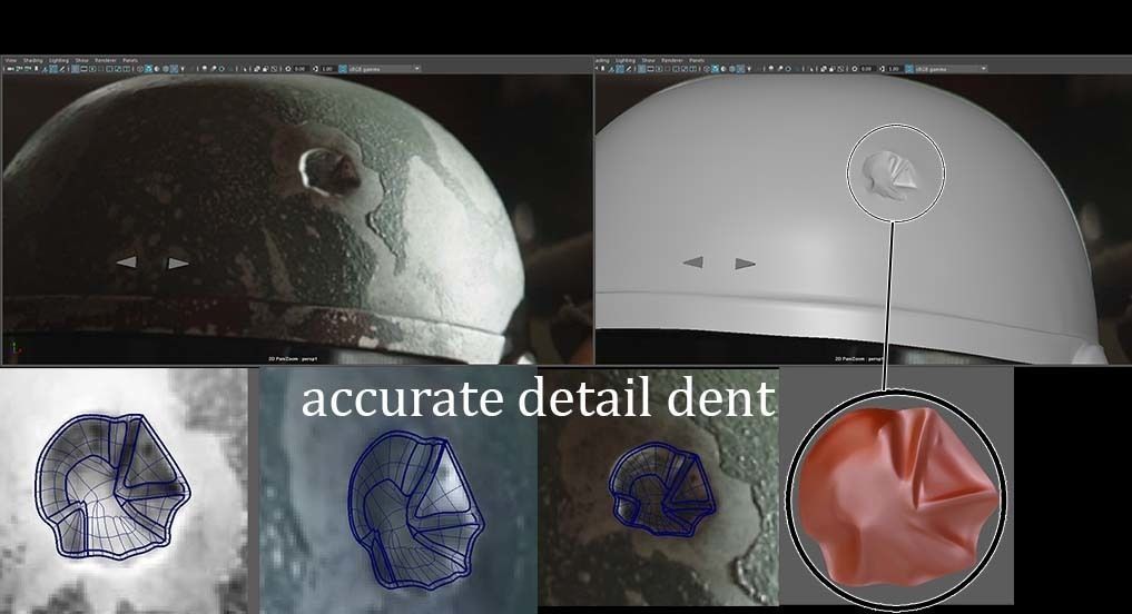 Boba Fett The Mandalorian Series Accurate Helmet STL 3D model_3