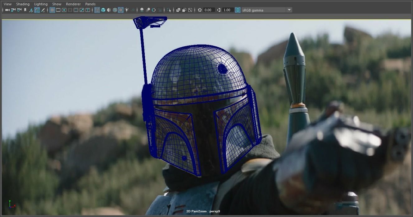 Boba Fett The Mandalorian Series Accurate Helmet STL 3D model_8