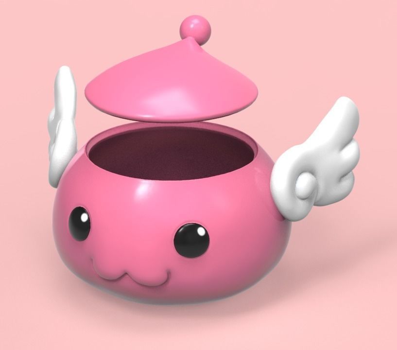 Cute Bowl or Plant Pot 3D print model_2