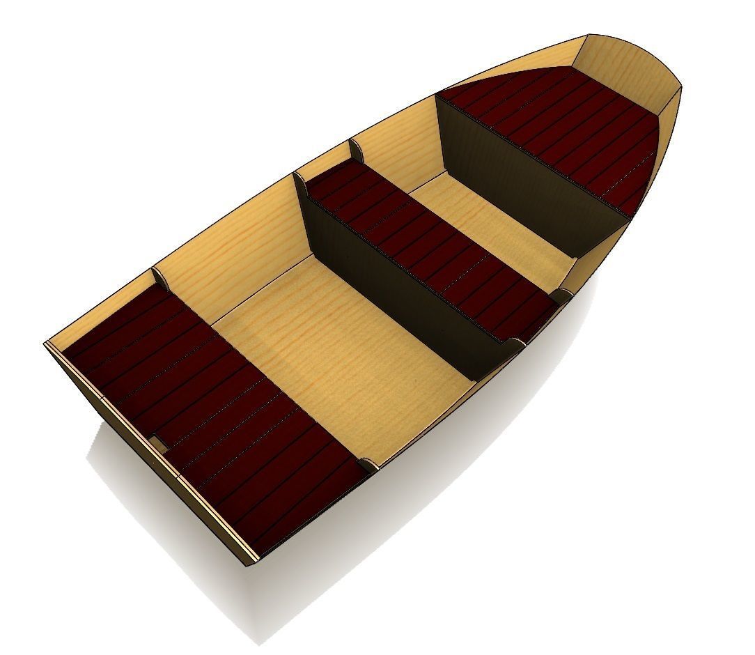 Boat GF12 M  LS 3D model_15