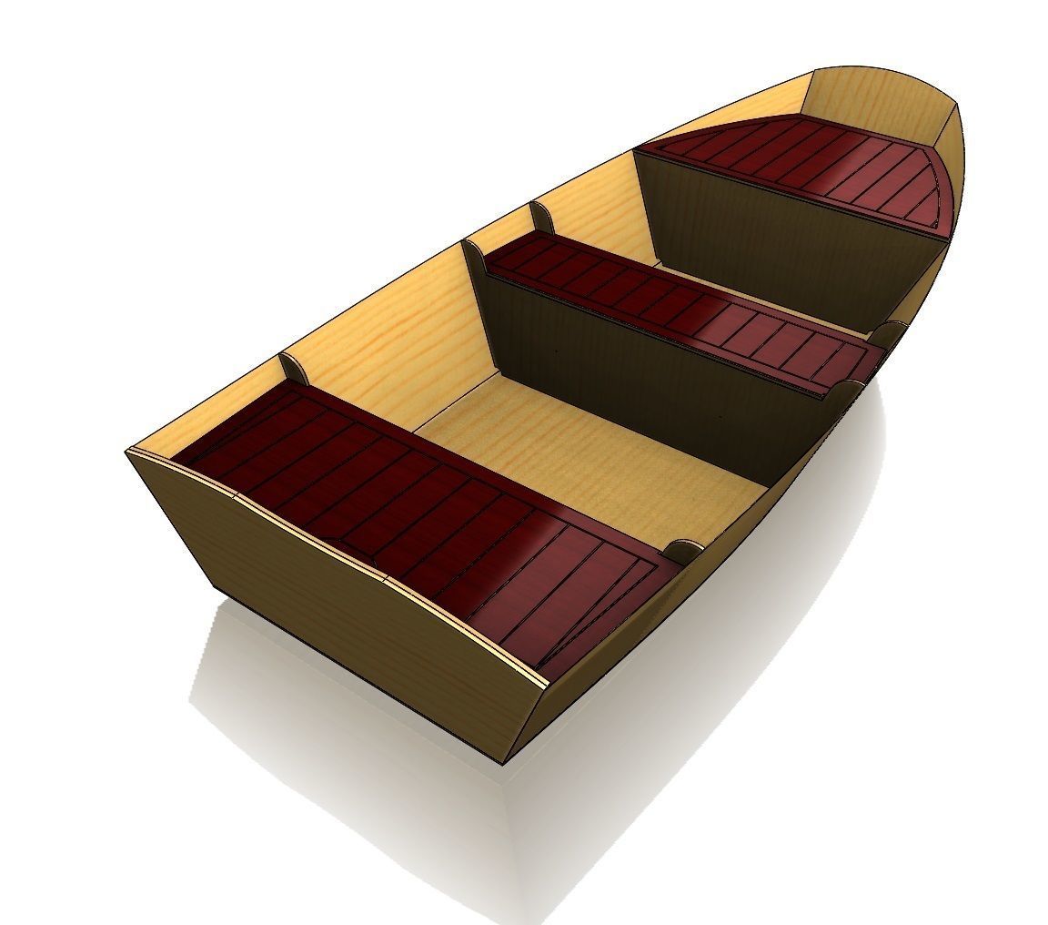 Boat GF12 M  LS 3D model_6