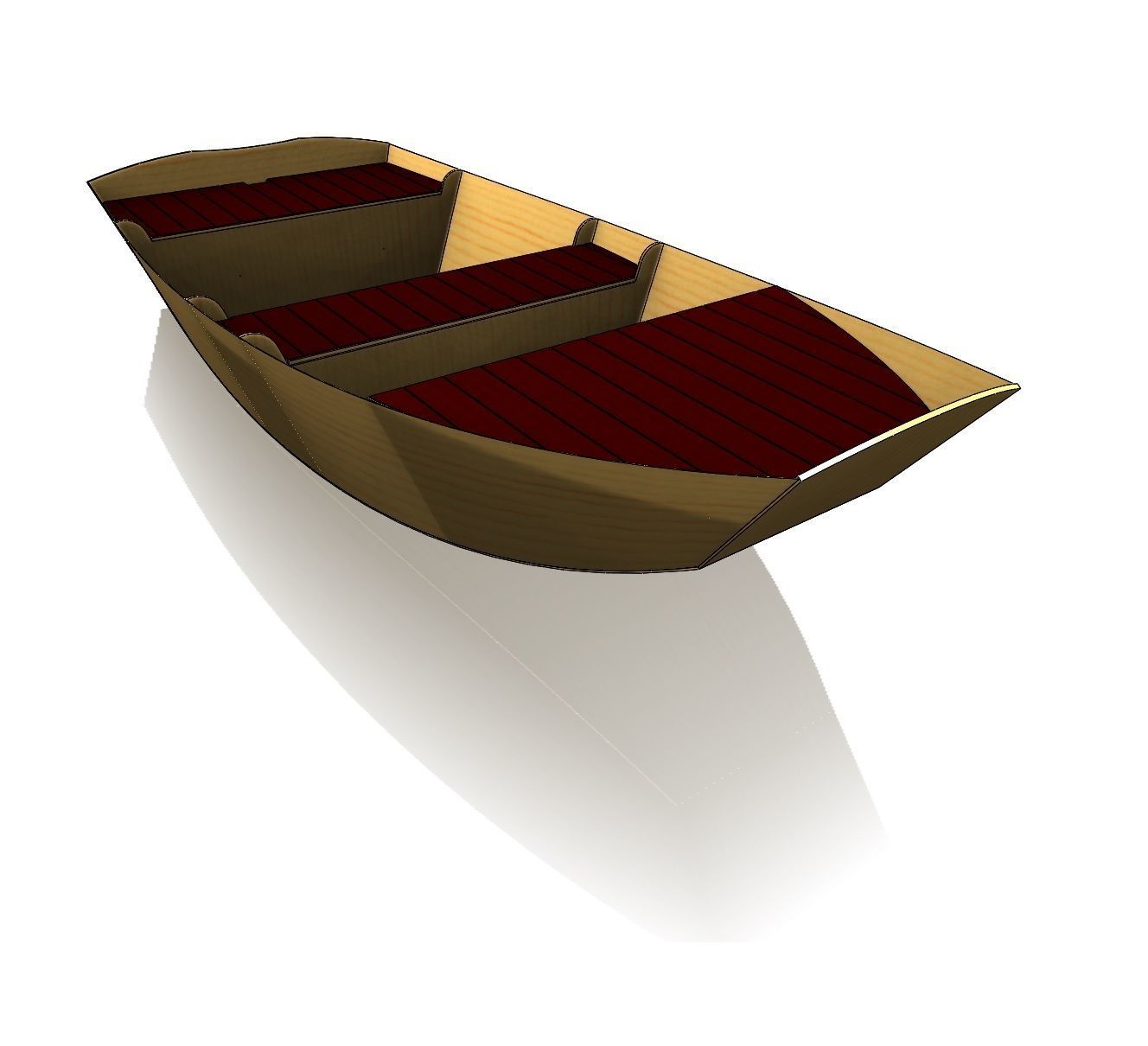 Boat GF12 M  LS 3D model_14