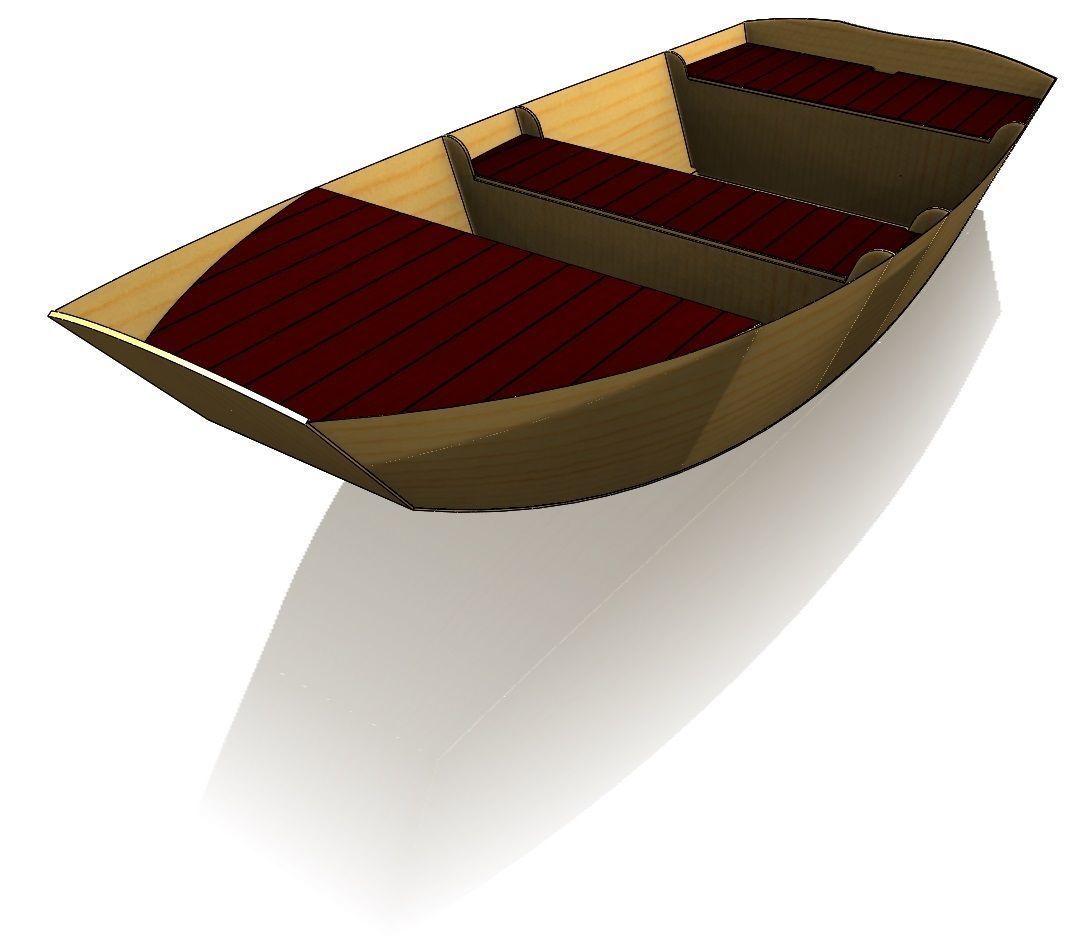 Boat GF12 M  LS 3D model_4