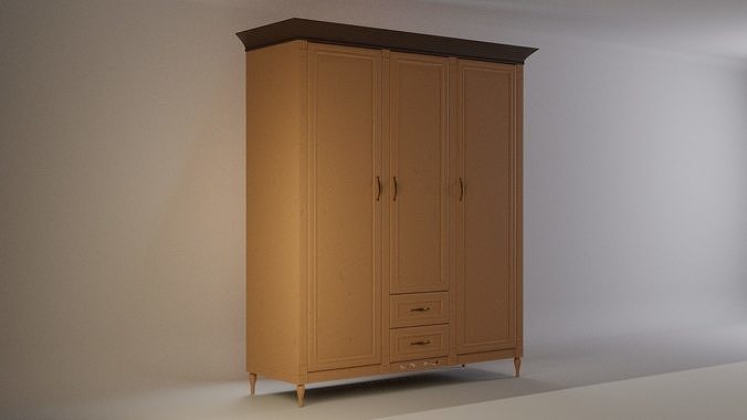 Wardrobe armoire Free 3D model