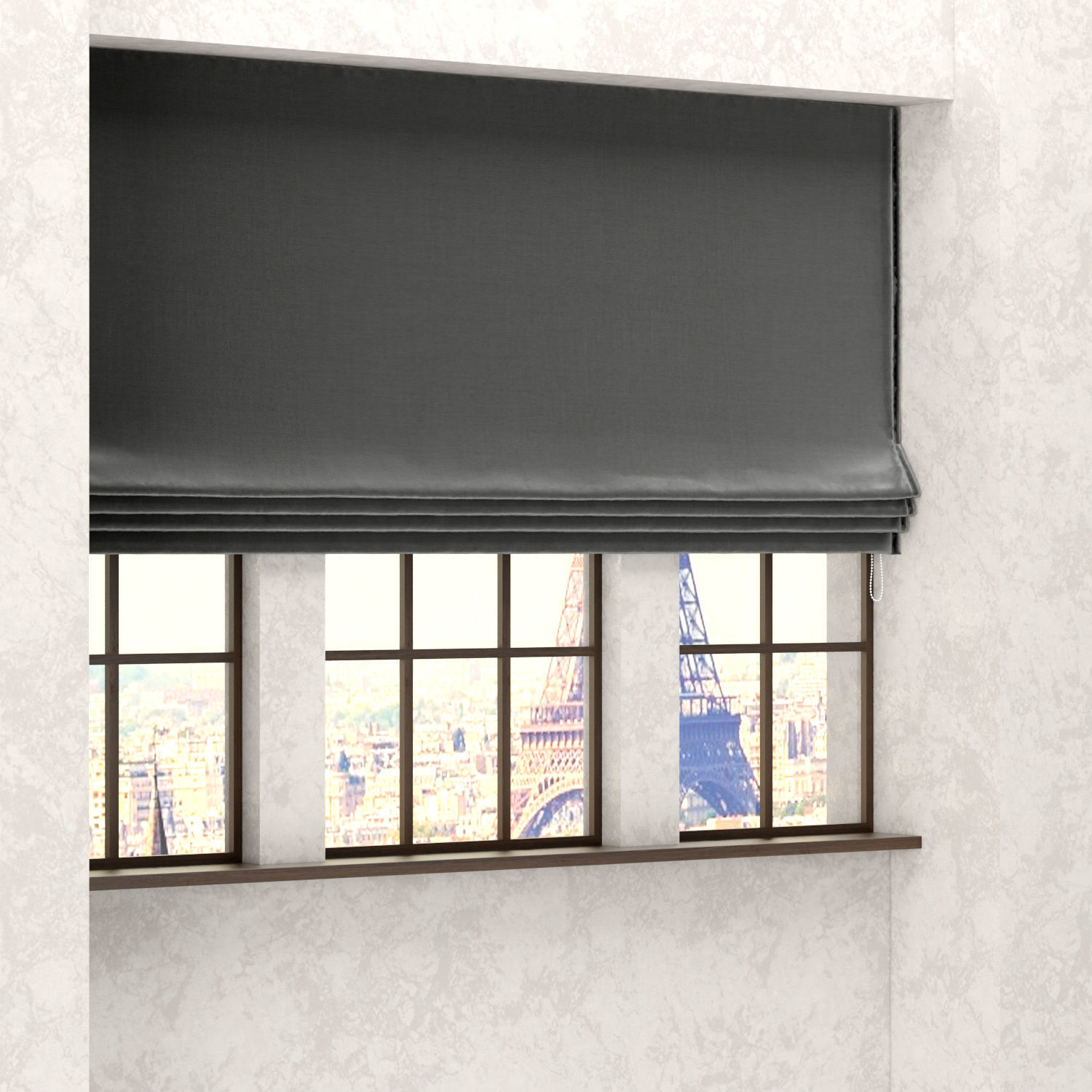 RH Flat romain shade collection 3D model_16