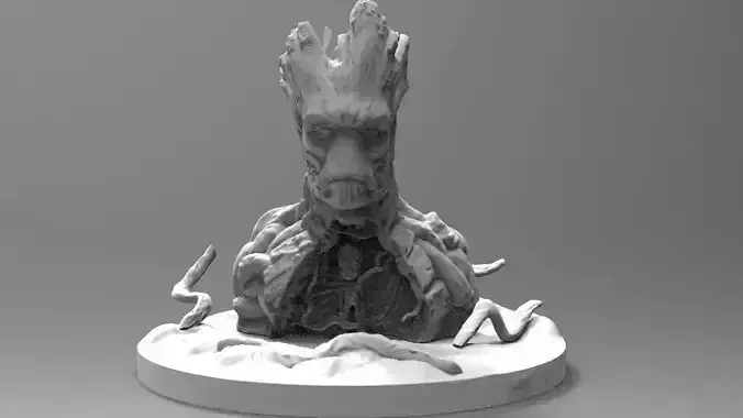 Groot - Ready STL - METELER 3D