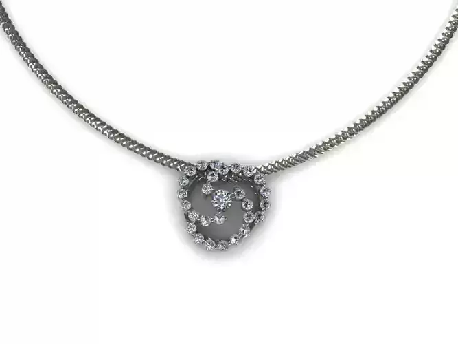 Heart Creative Pendant 3D print model