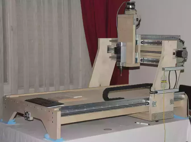 cnc router 3D model