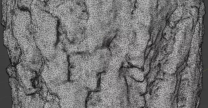 high poly stump tree