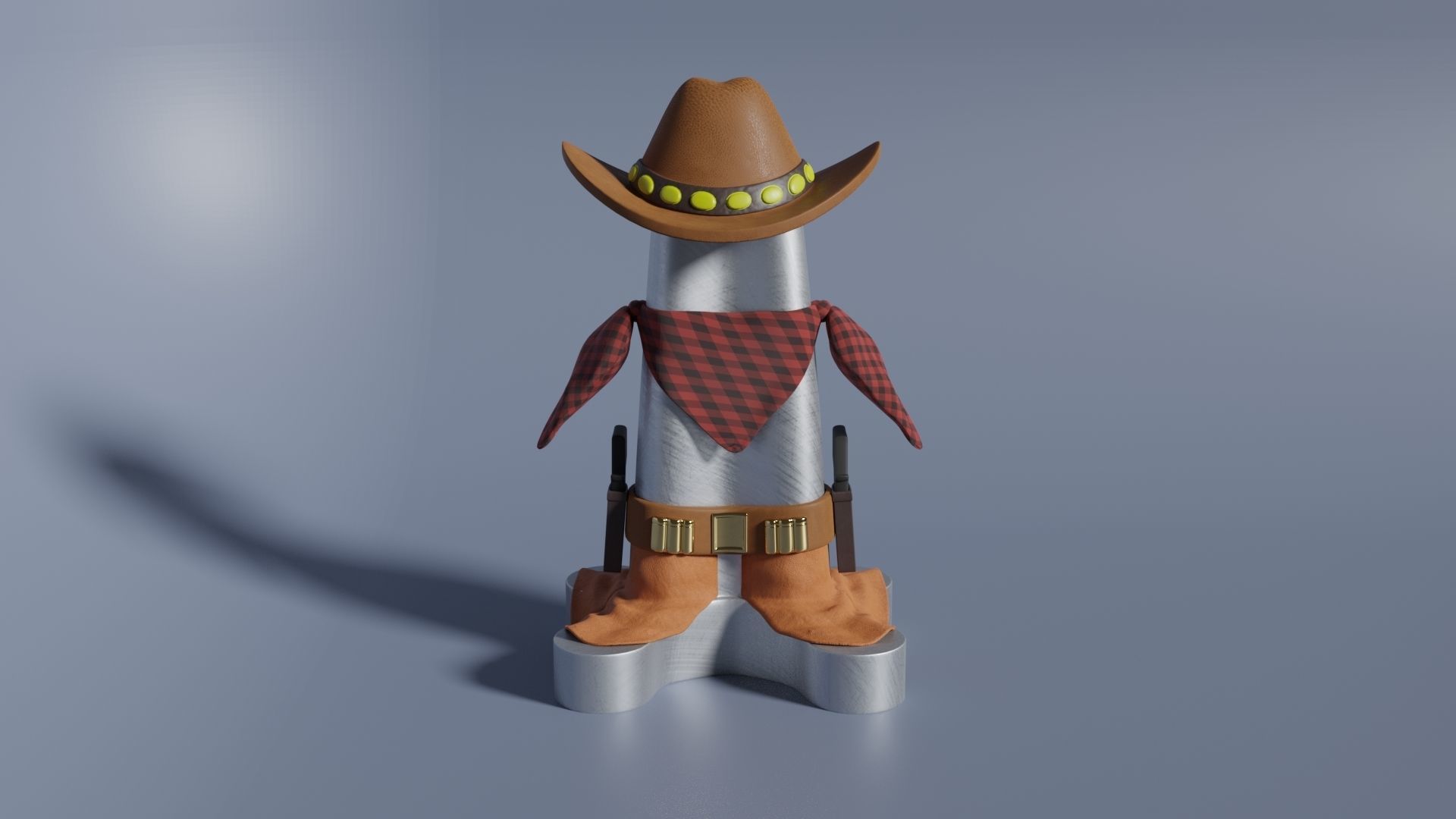 Jebediah Springfield Tongue 3D model_2