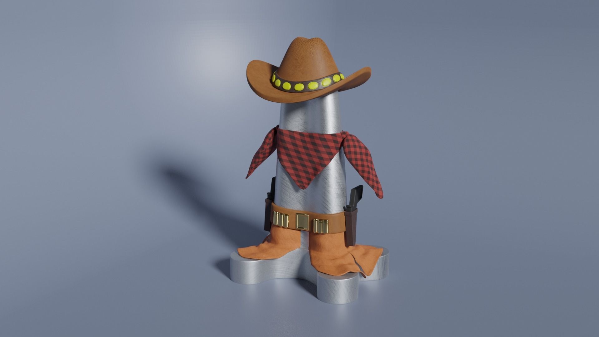 Jebediah Springfield Tongue 3D model_1