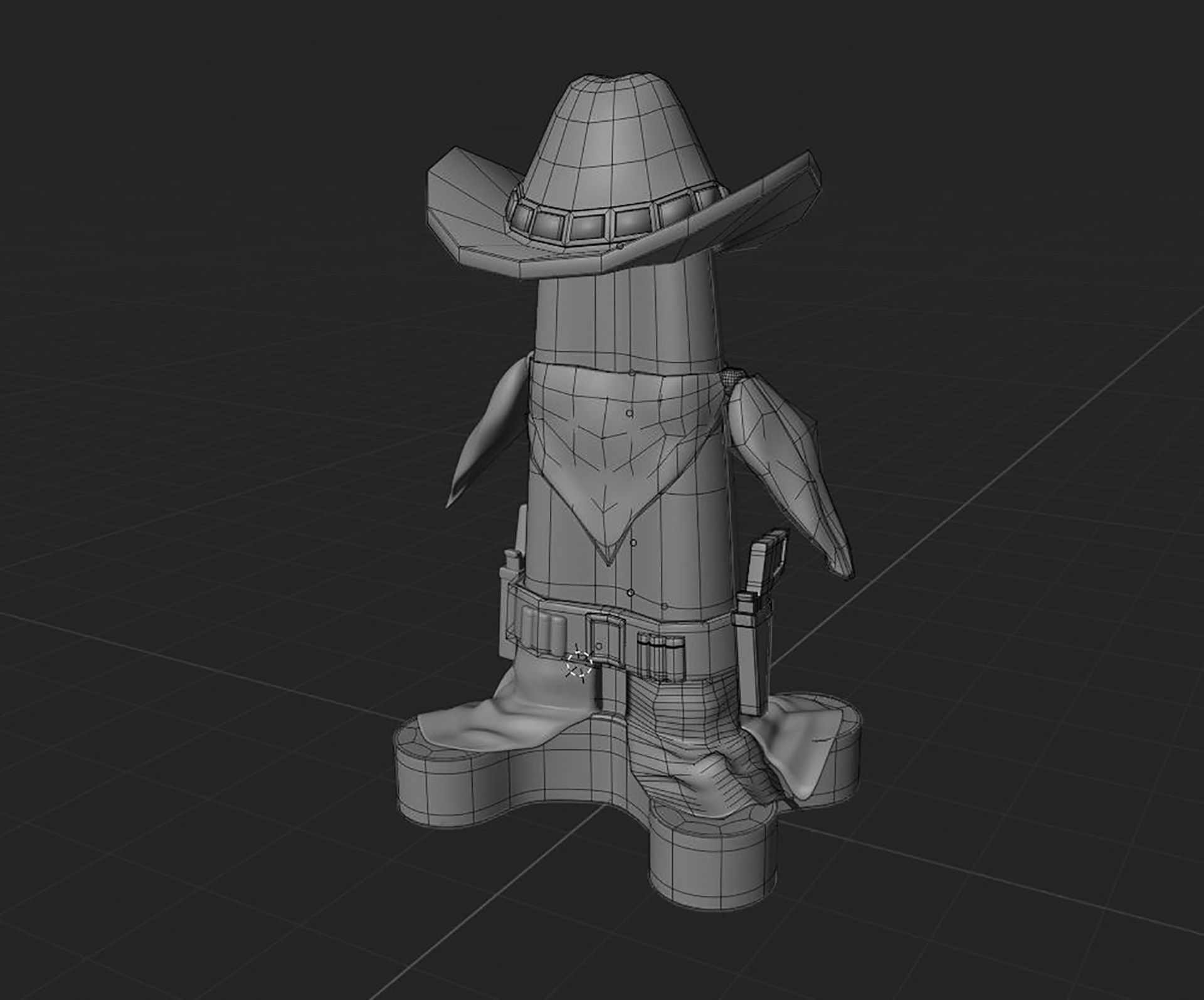 Jebediah Springfield Tongue 3D model_7