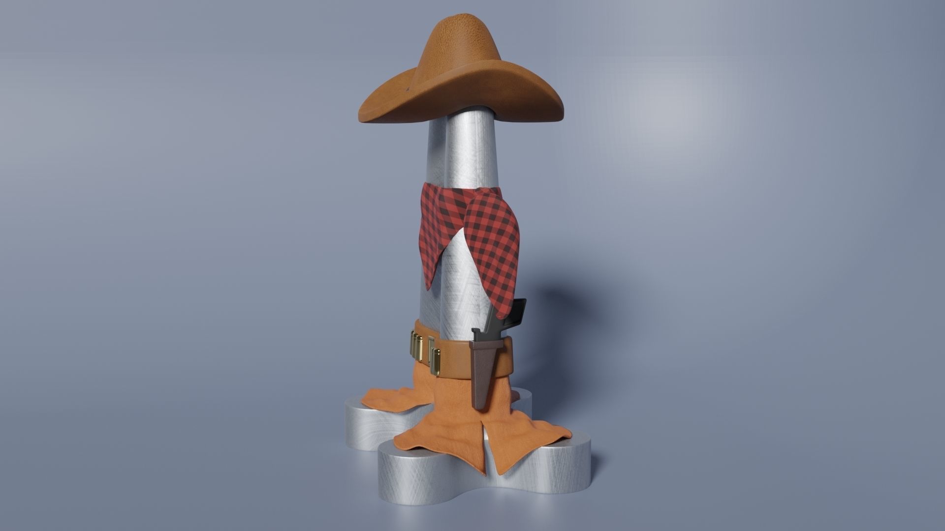 Jebediah Springfield Tongue 3D model_4