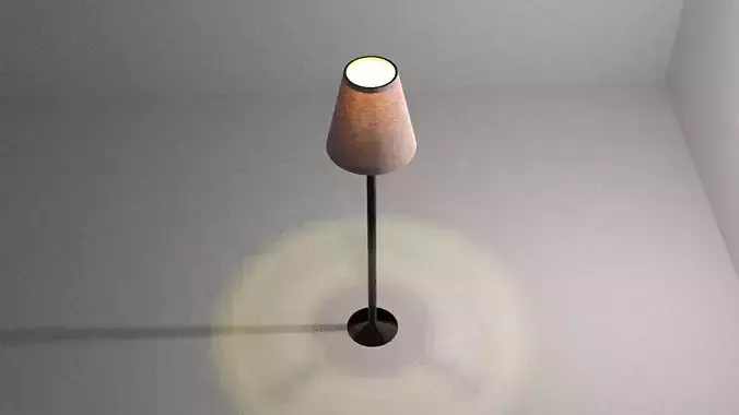 Standing Lamp 3D model