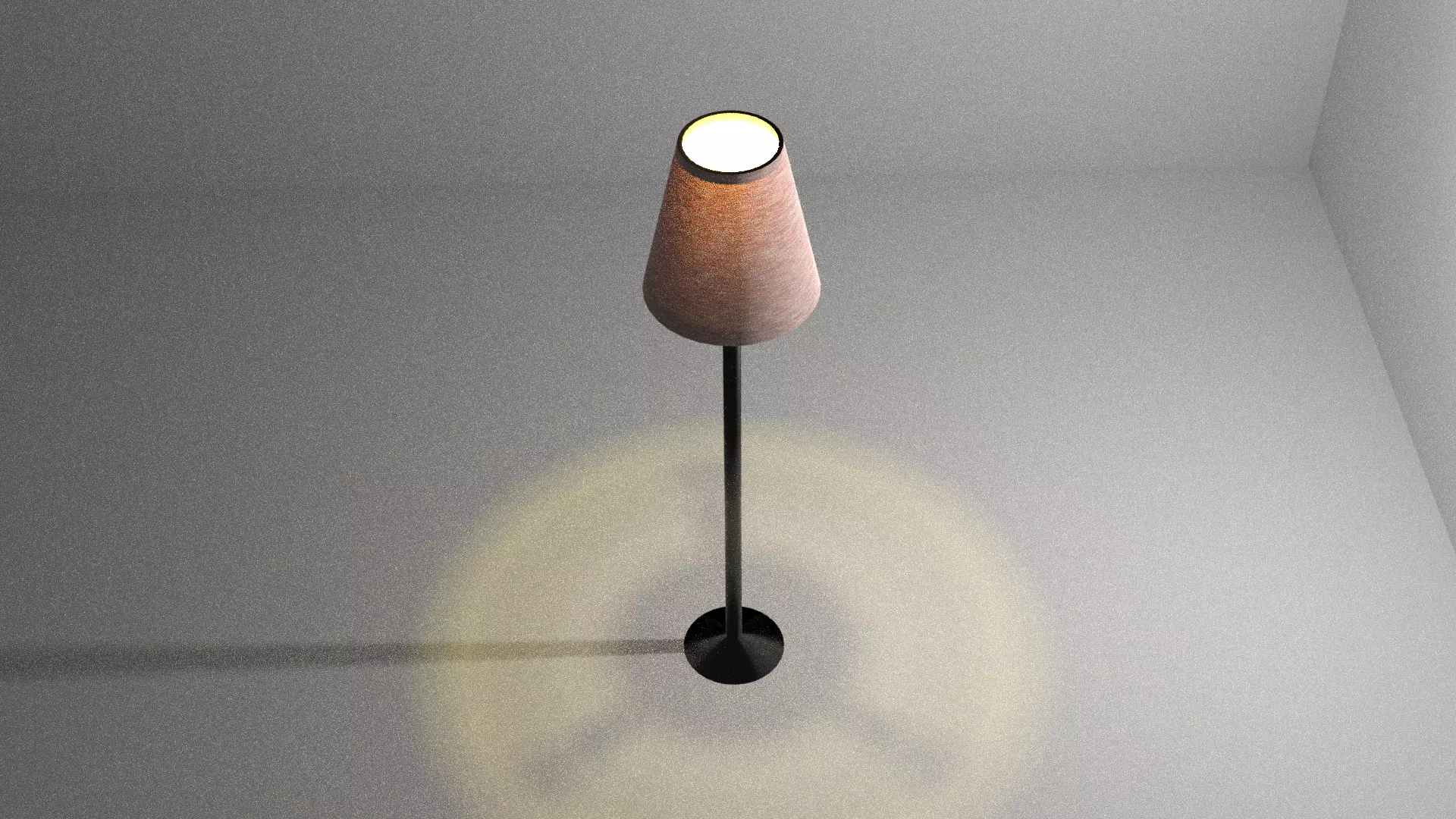 Standing Lamp 3D model_0