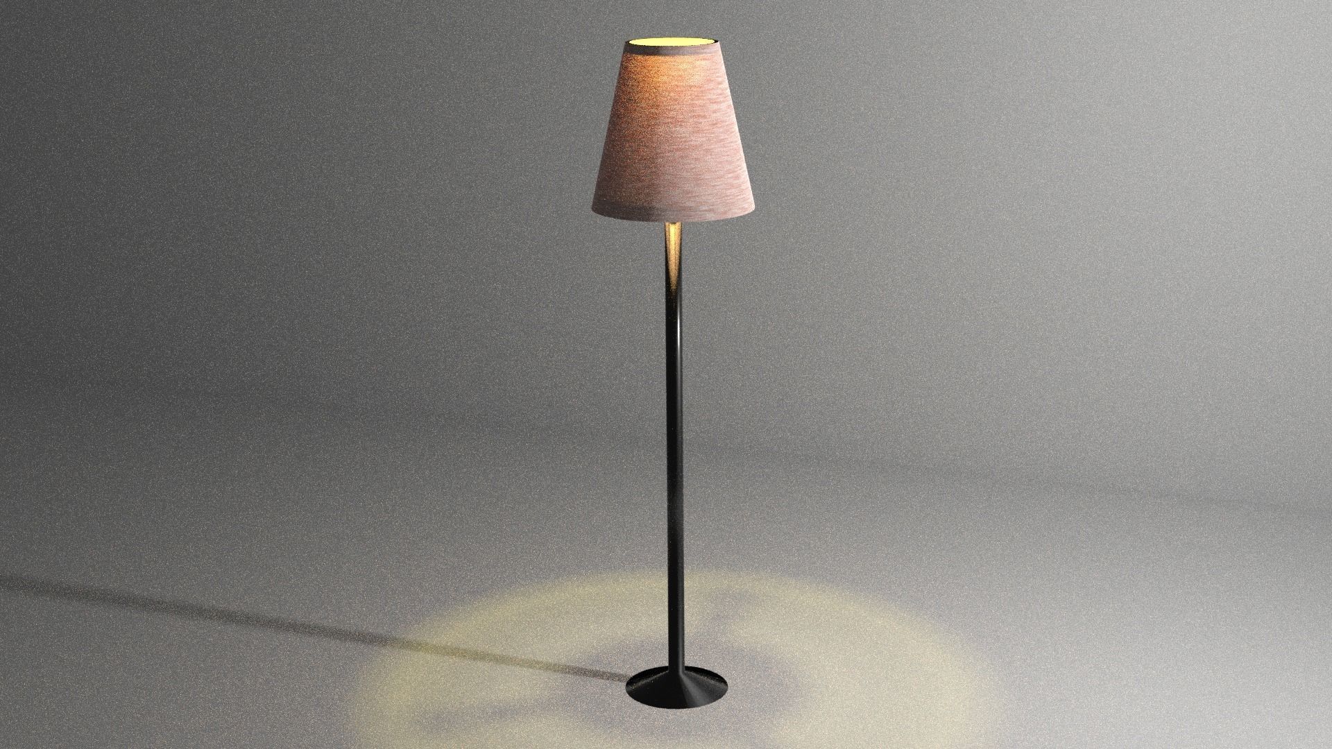 Standing Lamp 3D model_4