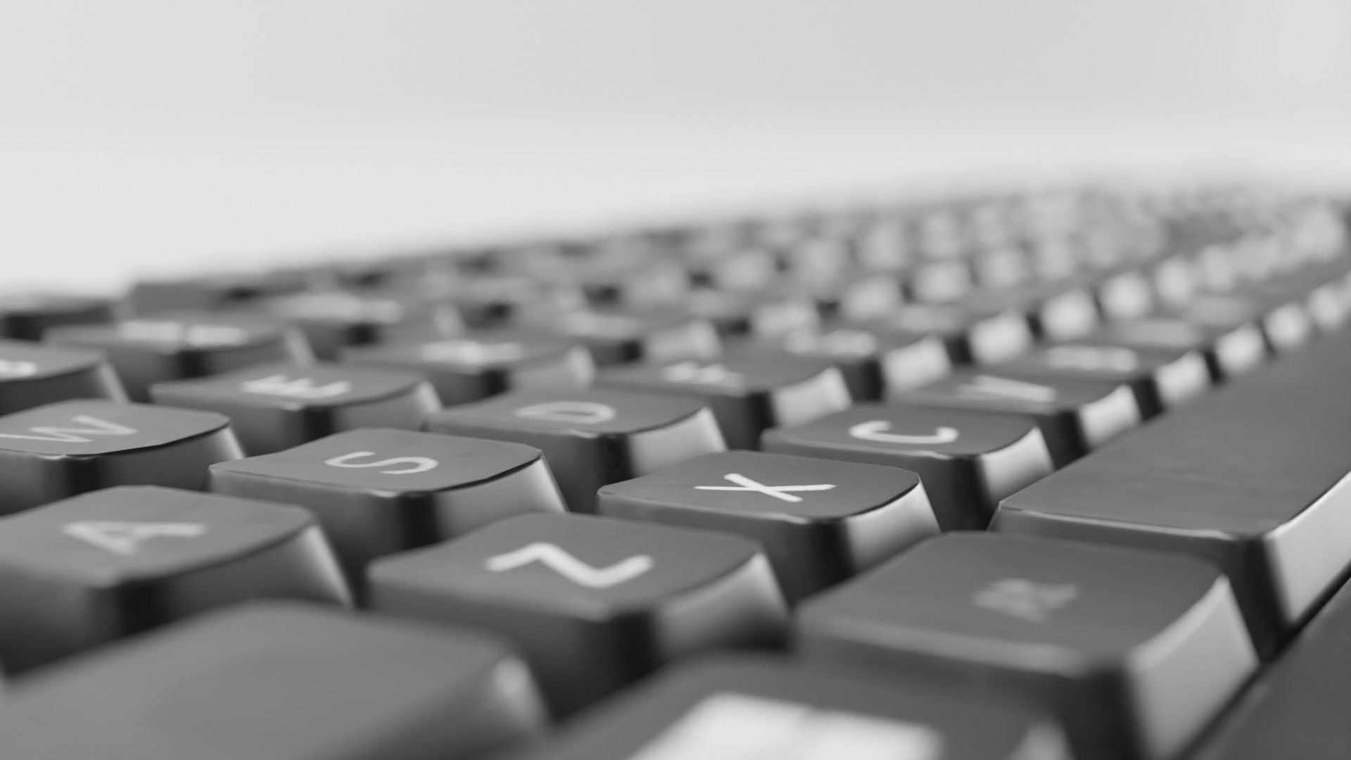 Keyboard Low-poly 3D model_2