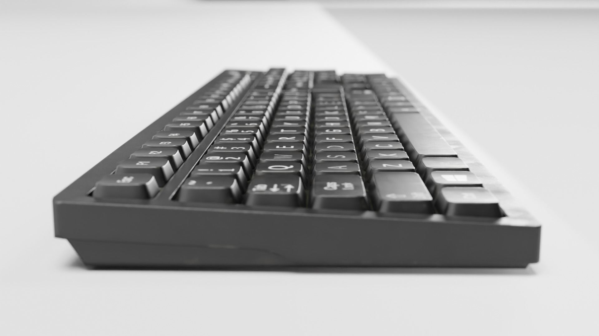 Keyboard Low-poly 3D model_6