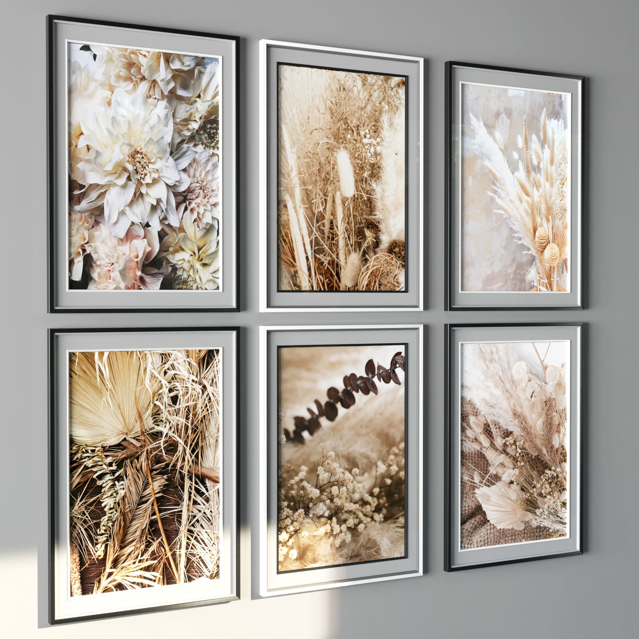 Art Frame 0136 Low-poly 3D model_1