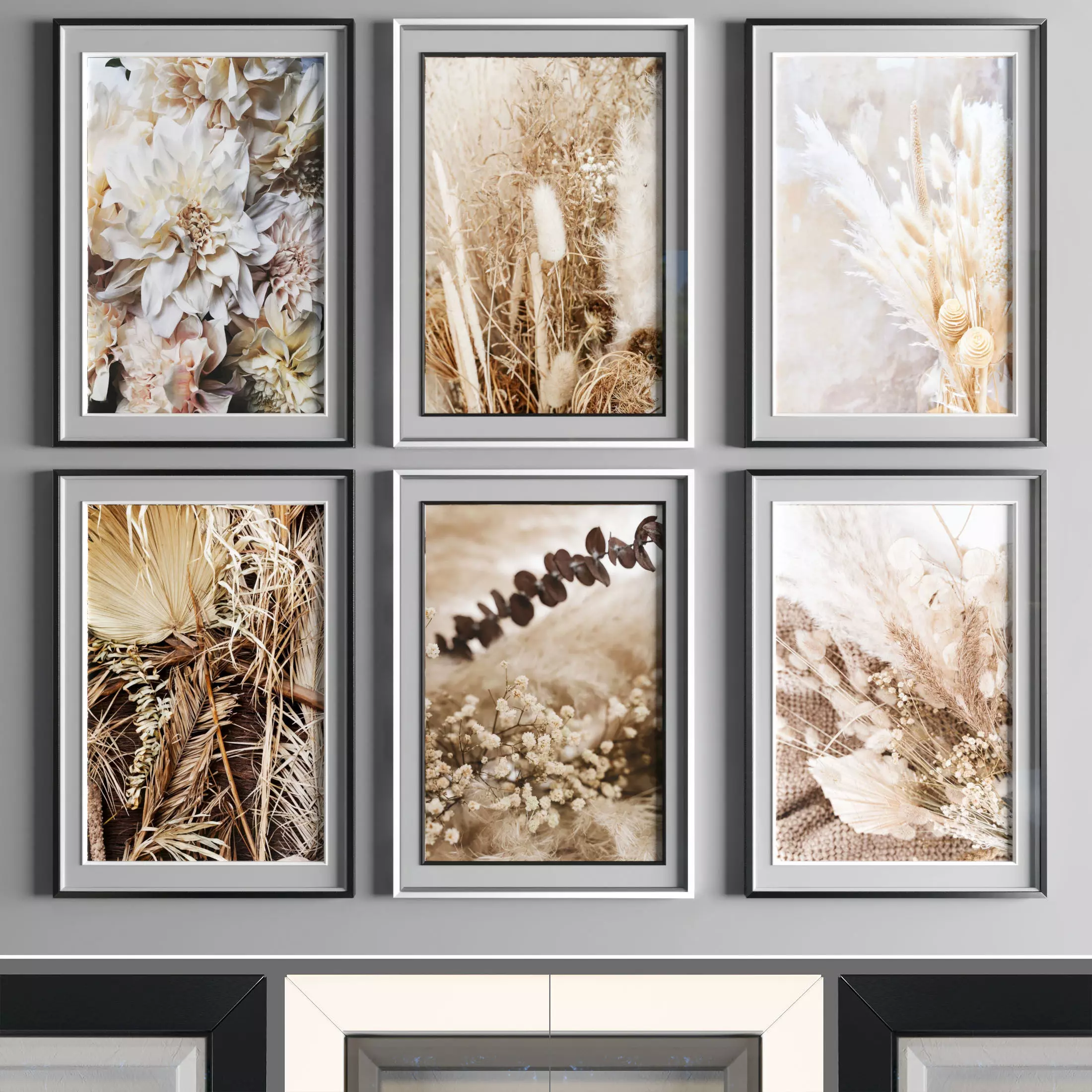 Art Frame 0136 Low-poly 3D model_0