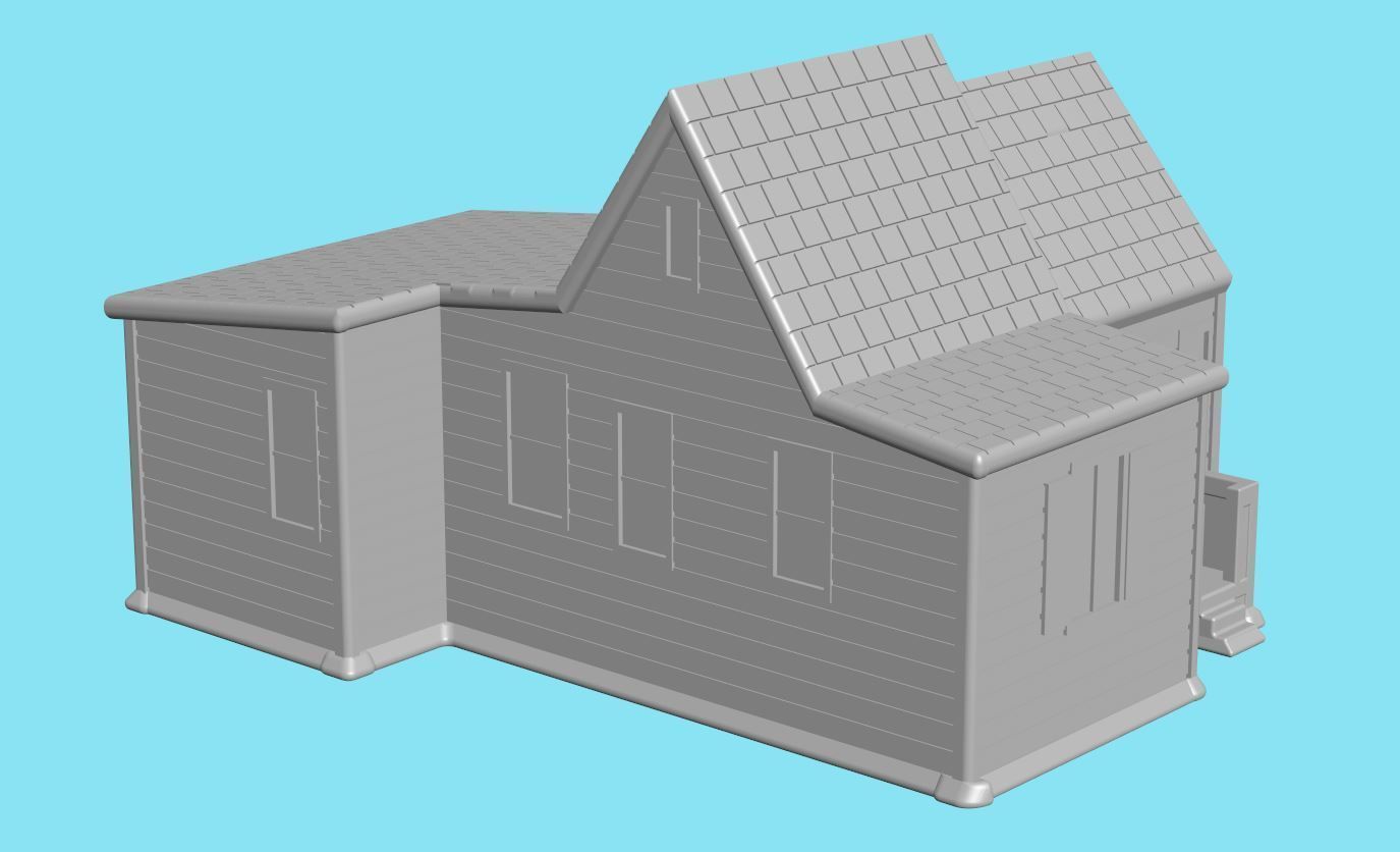 Christmas - House 3D print model_2
