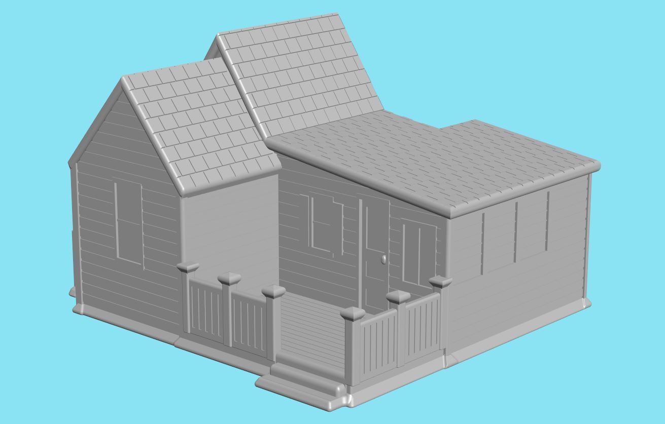 Christmas - House 3D print model_1
