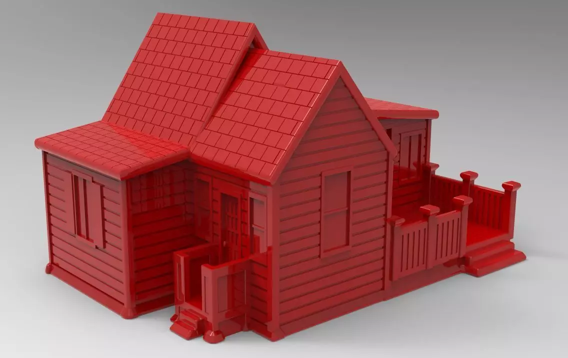 Christmas - House 3D print model_0