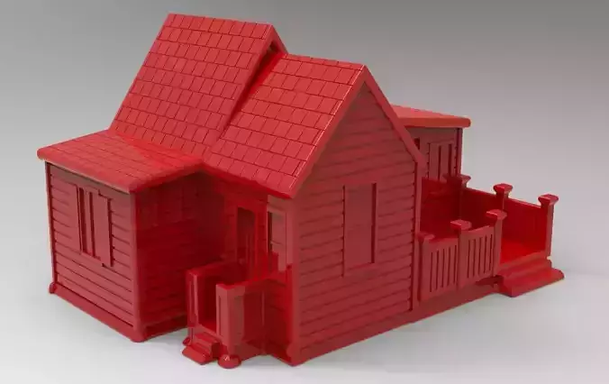 Christmas - House 3D print model