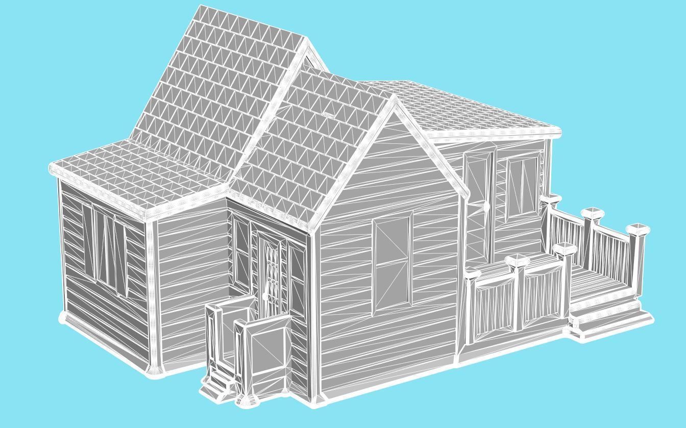 Christmas - House 3D print model_3