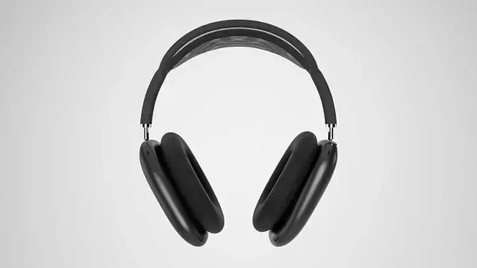 AirPods Max - Apple Headphones Low-poly 3D model AirPods Max - Apple Headphones Low-poly 3D model